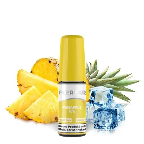 Flerbar Vape Liquid mit Ananas Geschmack für E-Zigaretten Pod Systeme.