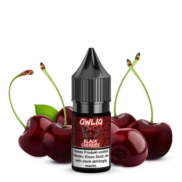 OWLIQ Black Cherries Nikotinsalz Liquid