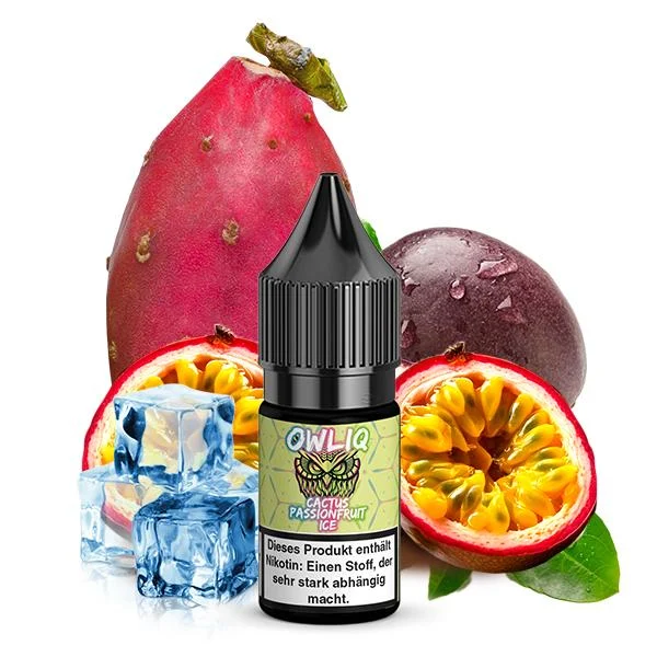 OWLIQ Cactus Passionfruit Ice - Nikotinsalz Liquid