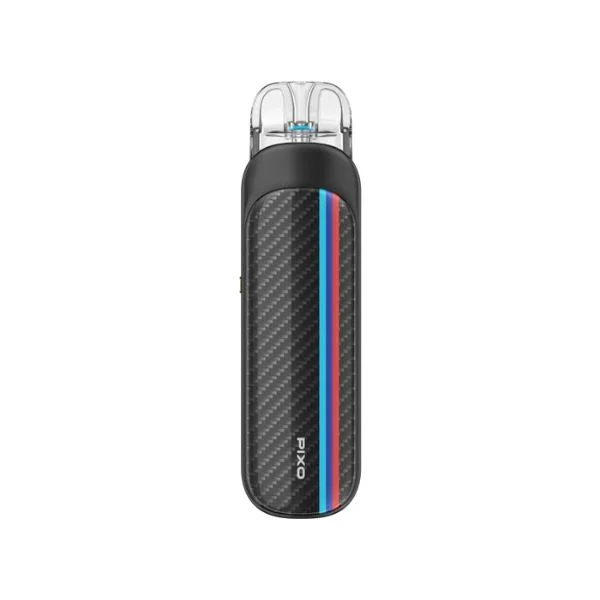 Aspire PIXO Pod Kit Schwarz Carbon mit Streifen-Design