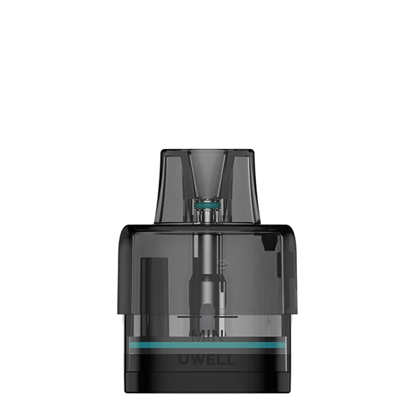 Uwell Typhos Pods 2er-Pack mit Coil, 6 ml Tankvolumen, transparentes PCTG, Ersatzpods für Typhos Pod Kit