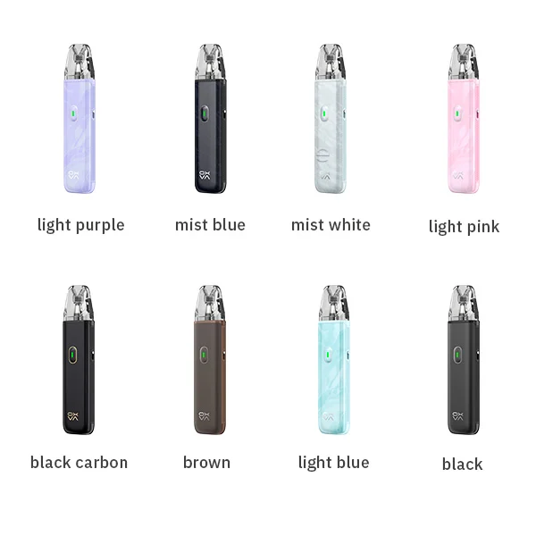 OXVA Xlim Go Lite Pod Kit in acht verschiedenen Farbvarianten