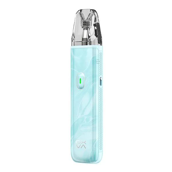 OXVA Xlim Go Lite Pod Kit in Light Blue mit marmorierter Oberfläche