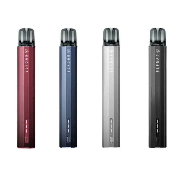 ElfBar ELFA Turbo Pro Pod Kit in verschiedenen Farbvarianten mit LED-Anzeige