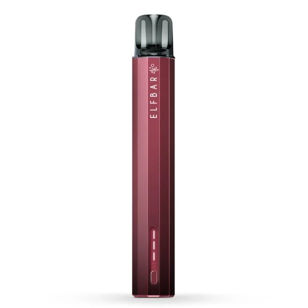 ElfBar ELFA Turbo Pro Pod Kit in Maroon mit LED-Indikatoren