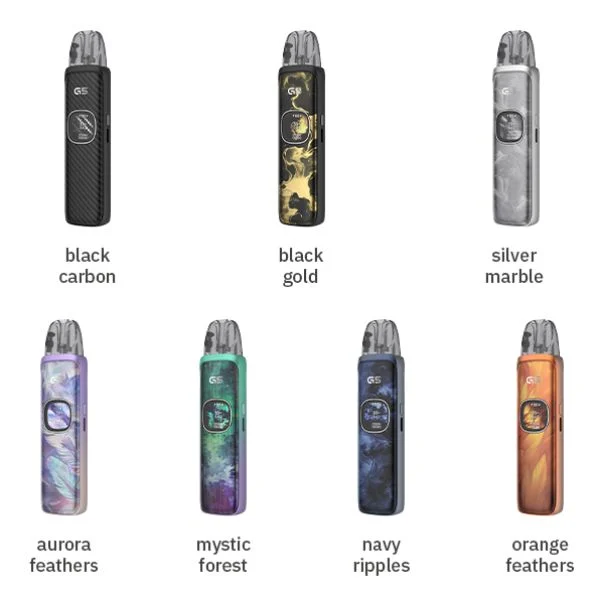 Uwell Caliburn G5 Pod Kit in sieben Farbvarianten mit HD-Farbdisplay und 1600 mAh Akku