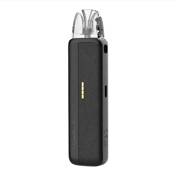 Uwell Caliburn G5 SE Lite Pod Kit Black Leather mit schwarzer Kunstleder-Oberfläche