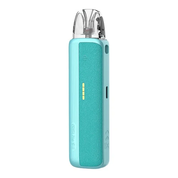 Uwell Caliburn G5 SE Lite Pod Kit Blue Leather mit türkisblauer Kunstleder-Oberfläche