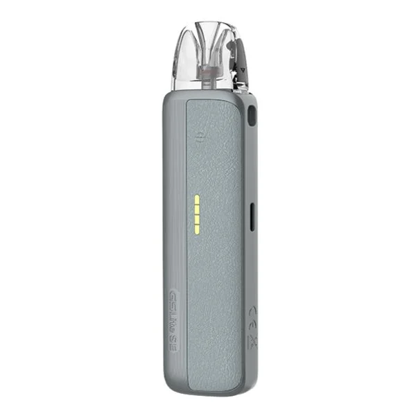 Uwell Caliburn G5 SE Lite Pod Kit Gray Leather mit grauer Kunstleder-Oberfläche