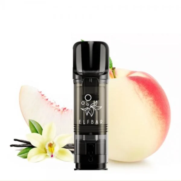 ElfBar ELFA Pods Vanilla White Peach