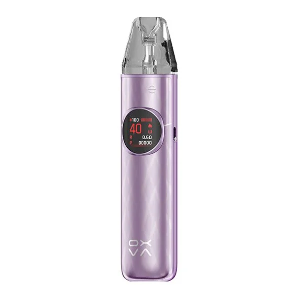 OXVA NeXlim 2 Pod Kit Shiny Purple mit violettem Finish und TFT-Farbdisplay